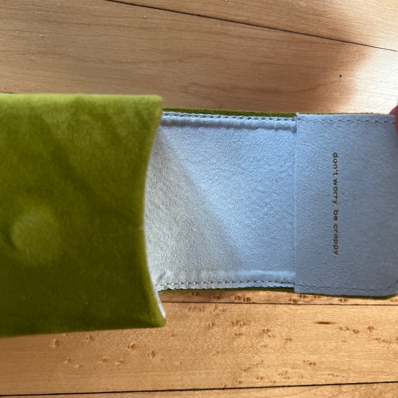 Crap Eyewear Green Sunglasses - The Supa Phreek in Kiwi Bio / Amber Color - Picture 6 of 7